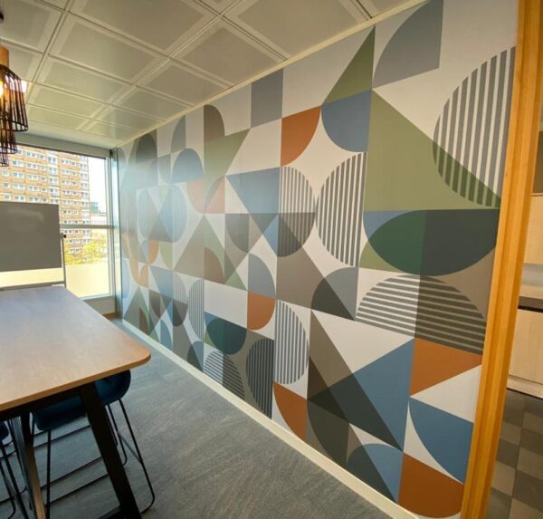 A recent FeatureWall mural installation
