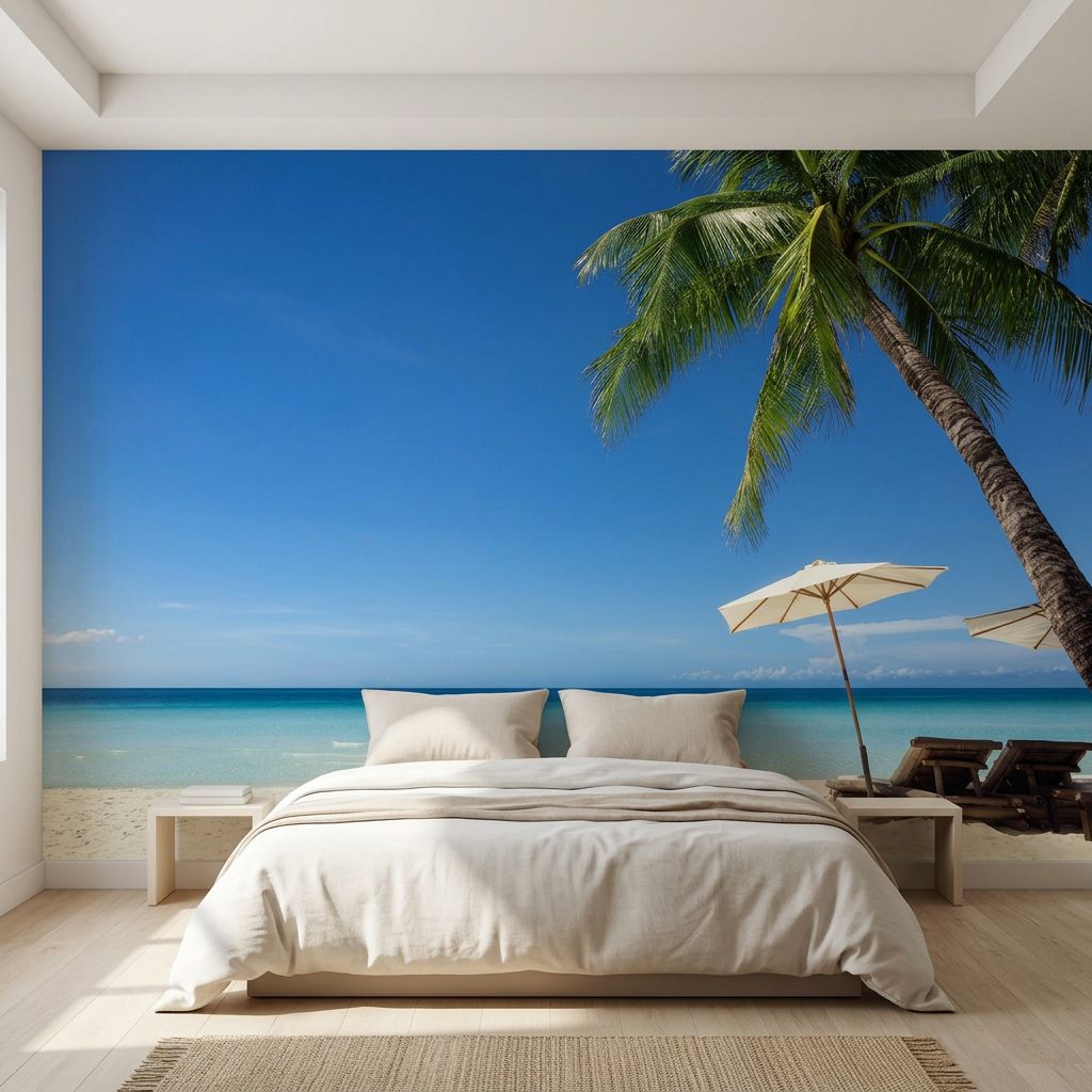 Palm Tree Beach — room mockup 2