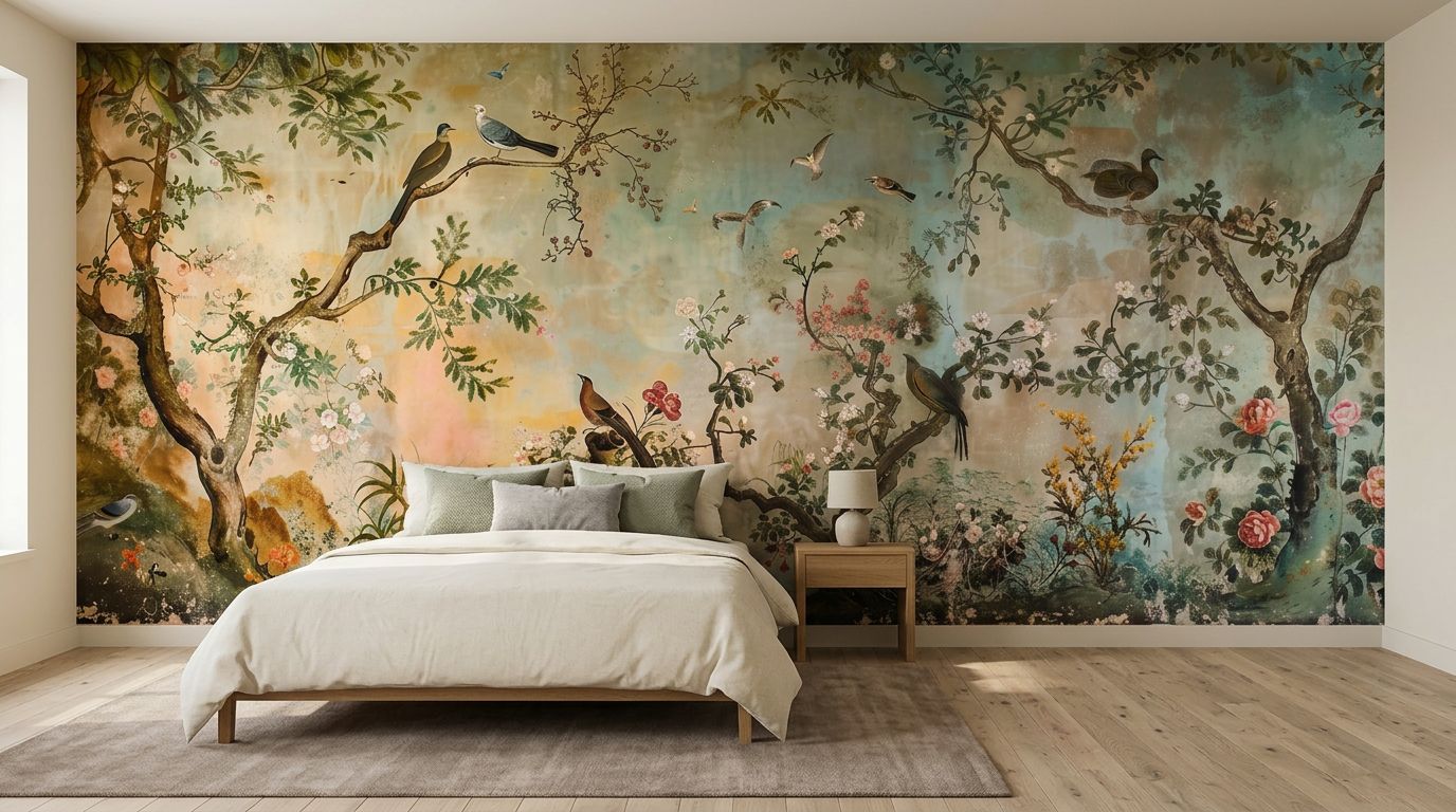 Vintage Blossom Garden — room mockup 2