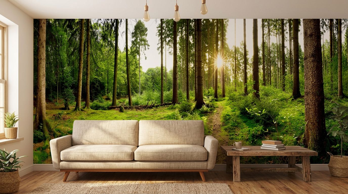 Beautiful Forest Sunrise