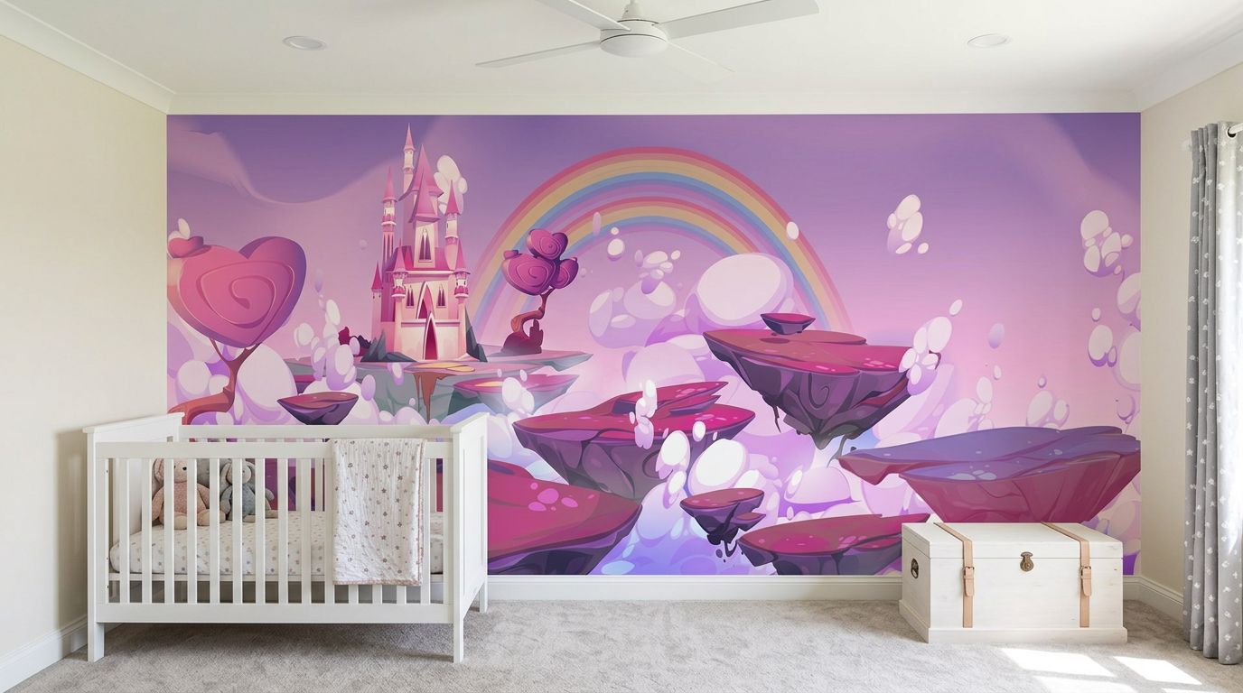 Floating Castle Island — room mockup 2