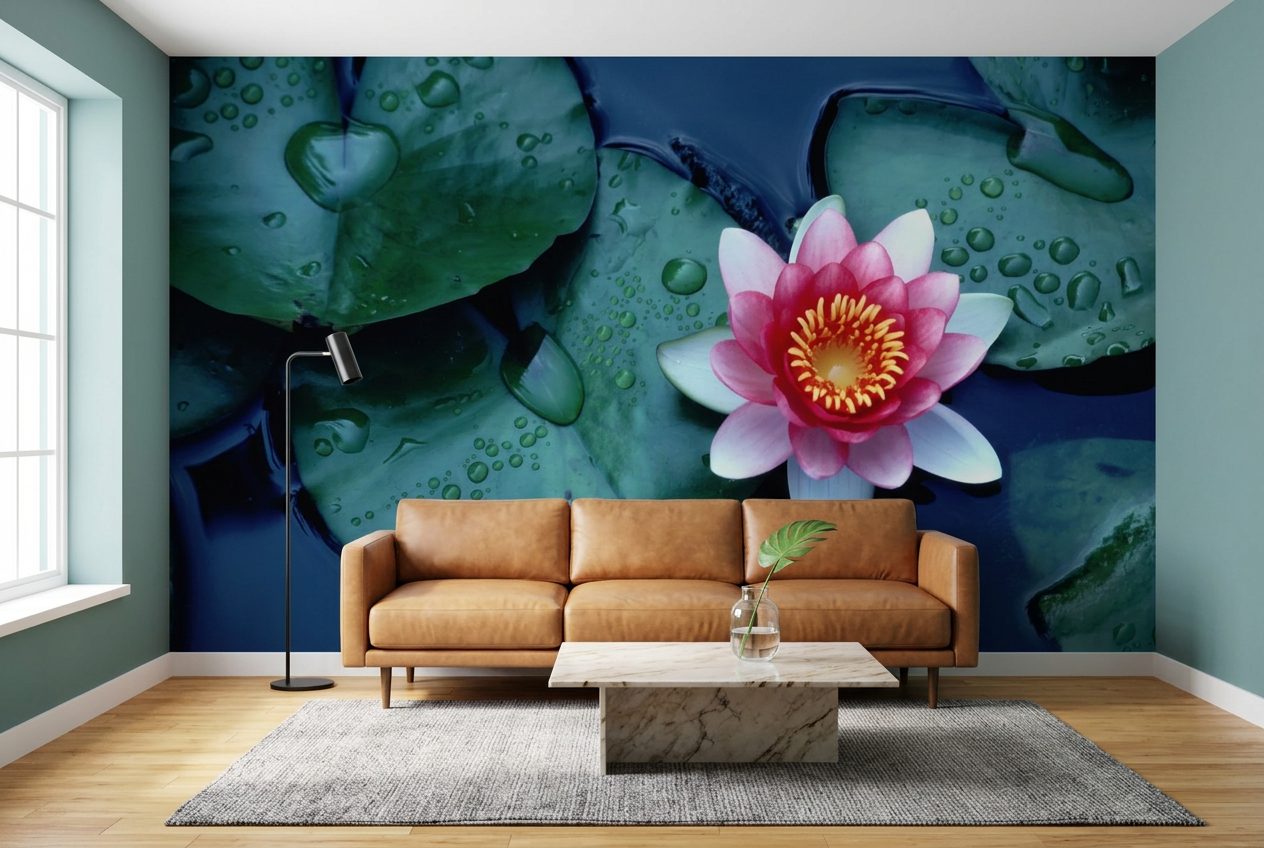 Waterlily Serenity shown in a room