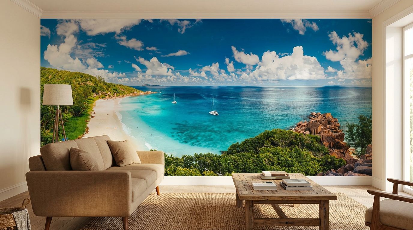 Grand Anse beach Seychelles