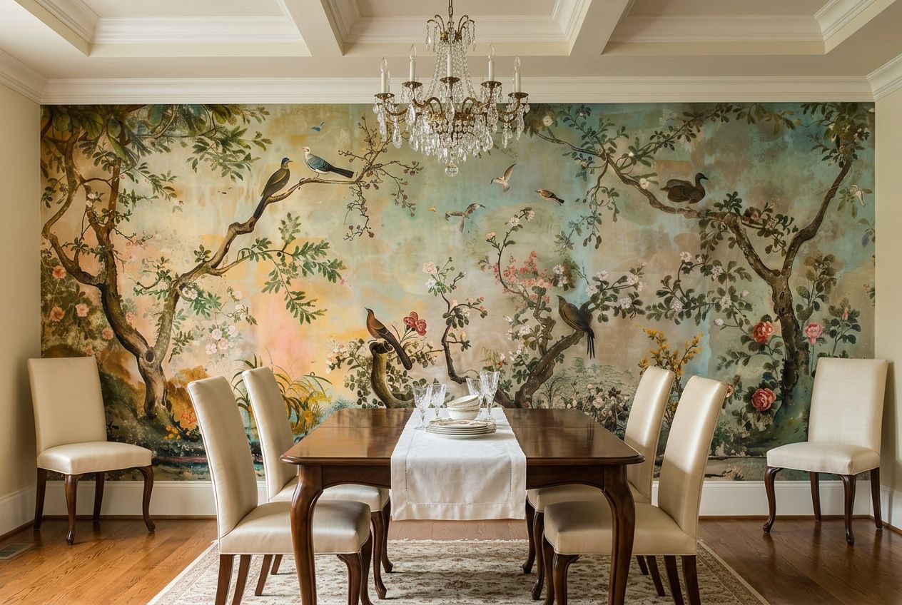 Vintage Blossom Garden — room mockup 3