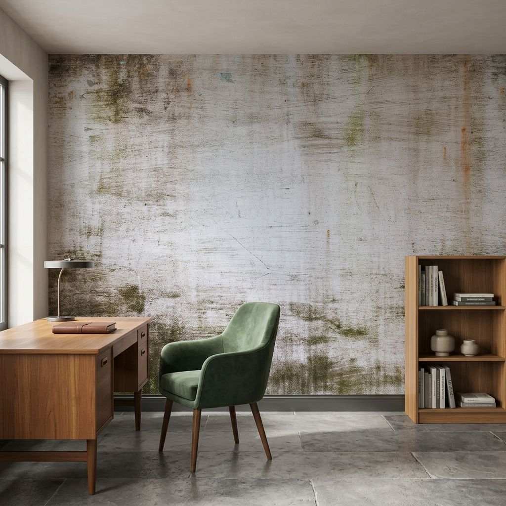 Old Grunge Metal Texture — room mockup 3