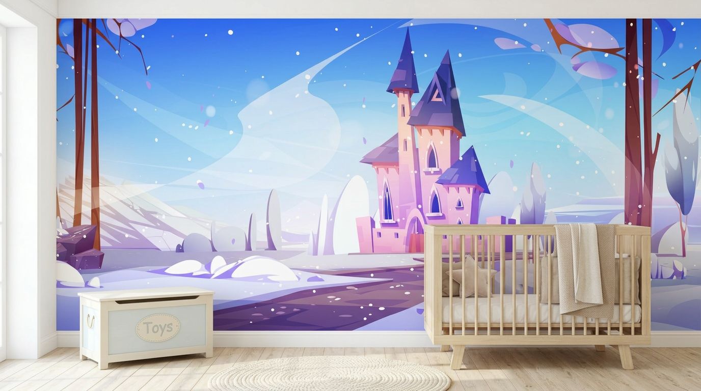 Whimsical Winter Castle — room mockup 2