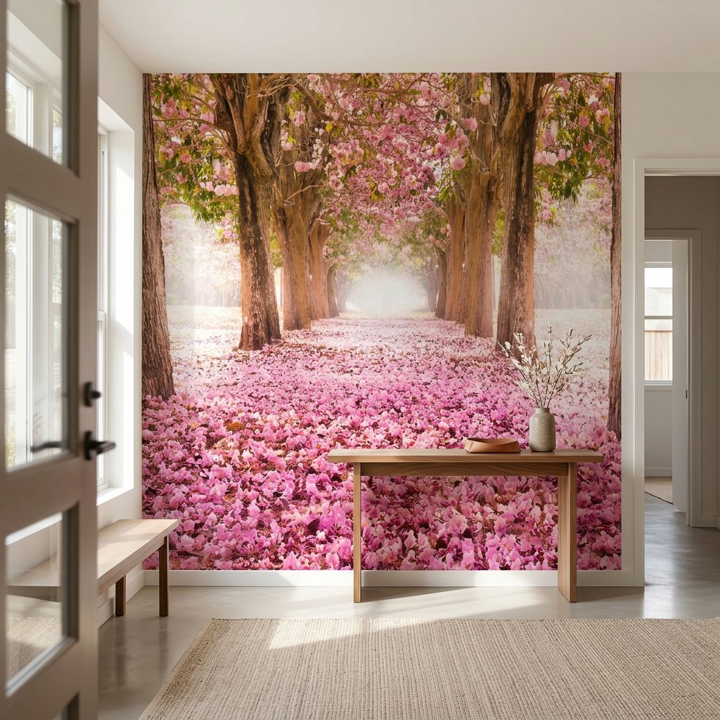 Pink Petal Walk — room mockup 3