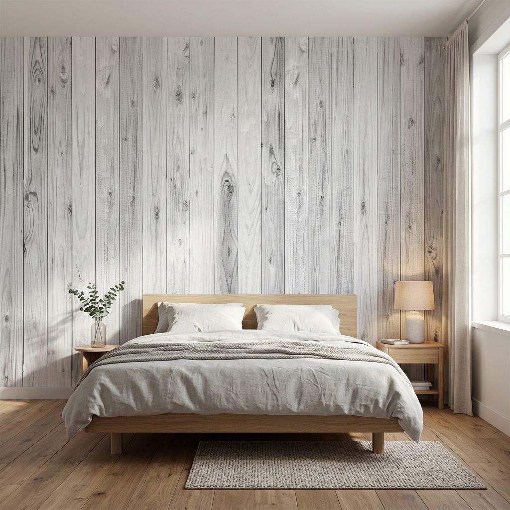 Whitewashed Wood Wall — room mockup 2