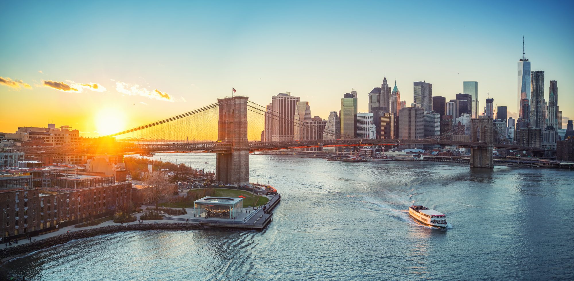 Brooklyn Bridge Sunset