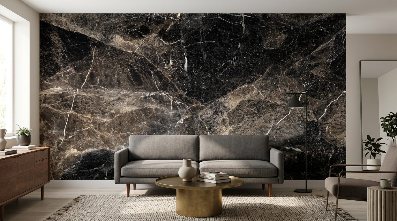 Black & Gold Marble