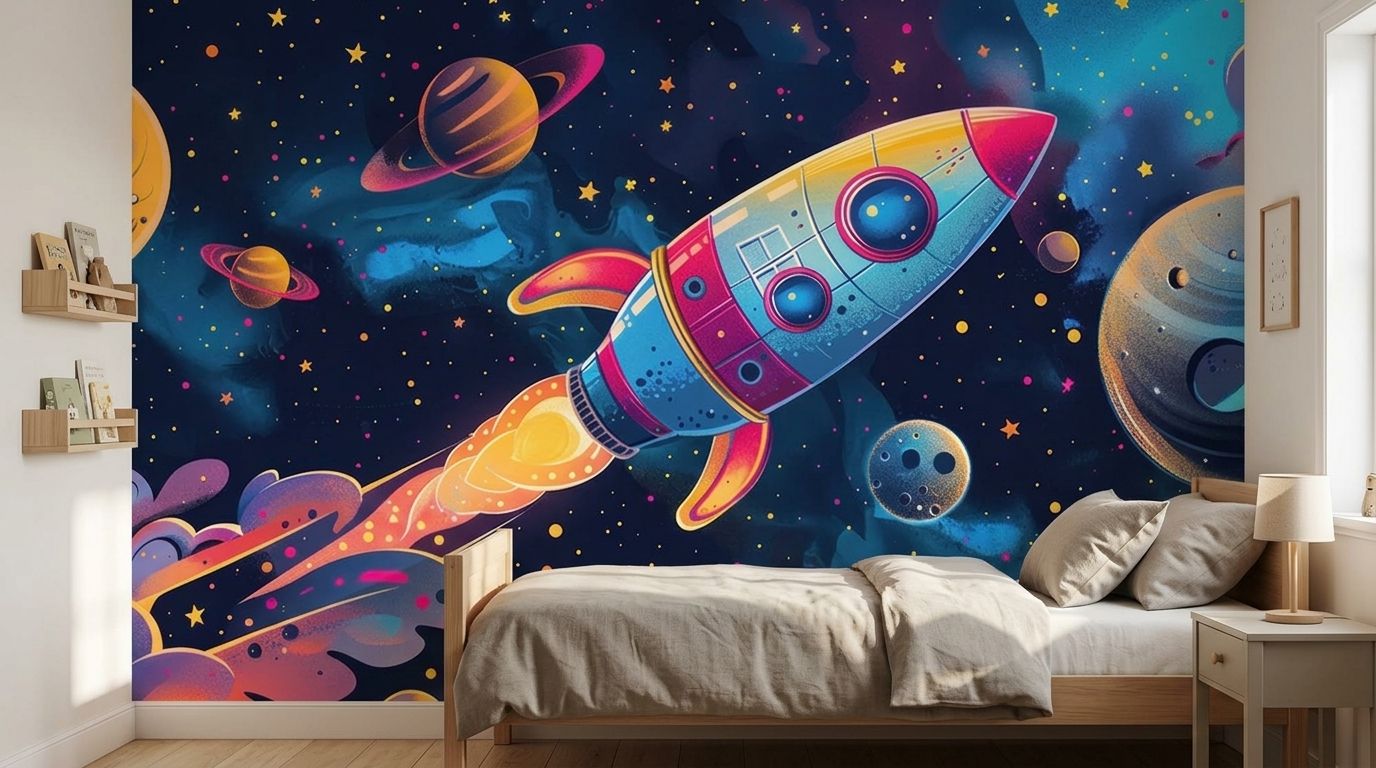 Rocket Space Adventure — room mockup 1