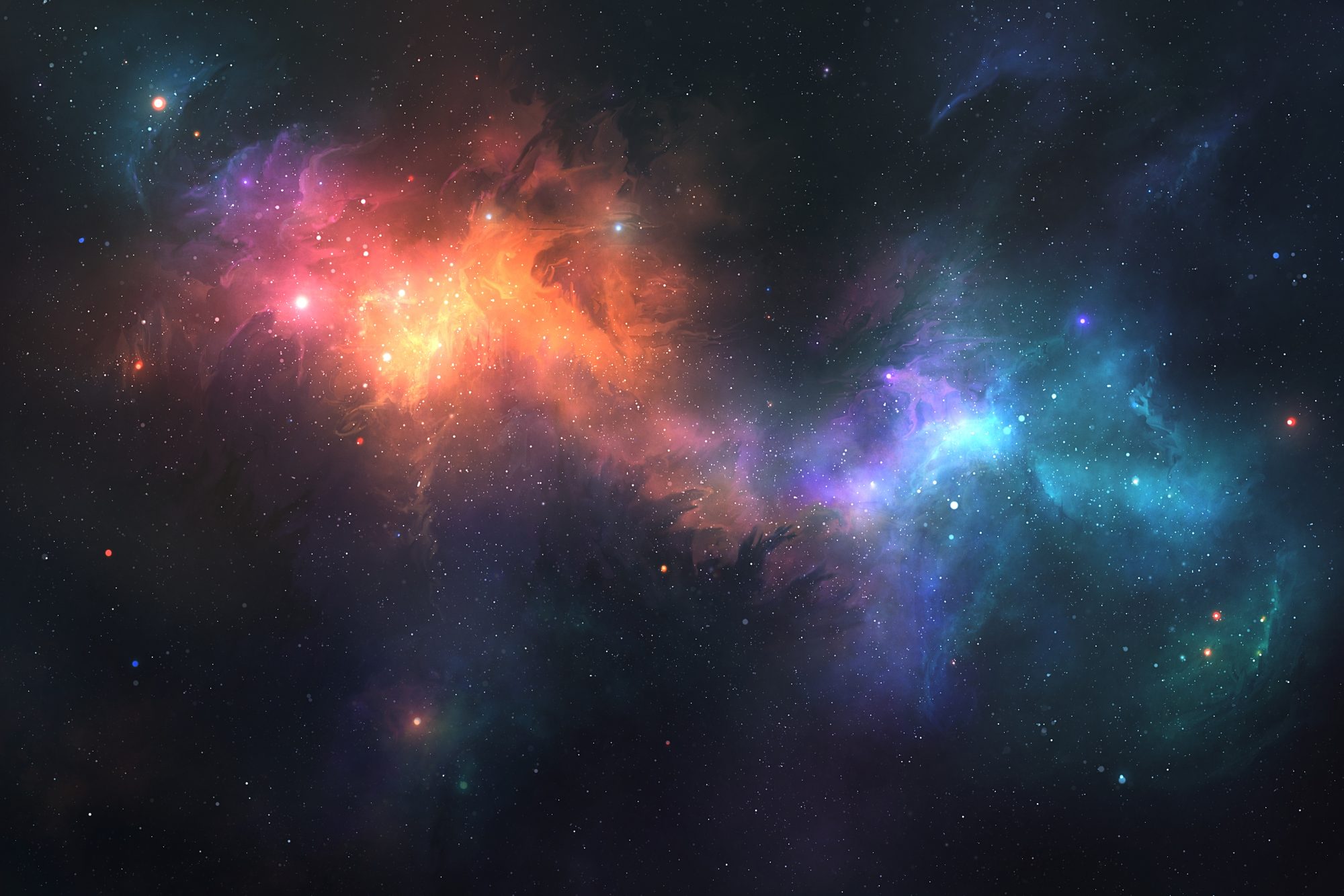 Fire & Ice Nebula