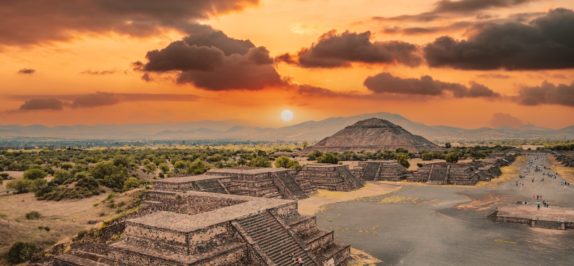 Teotihuacan Sunset