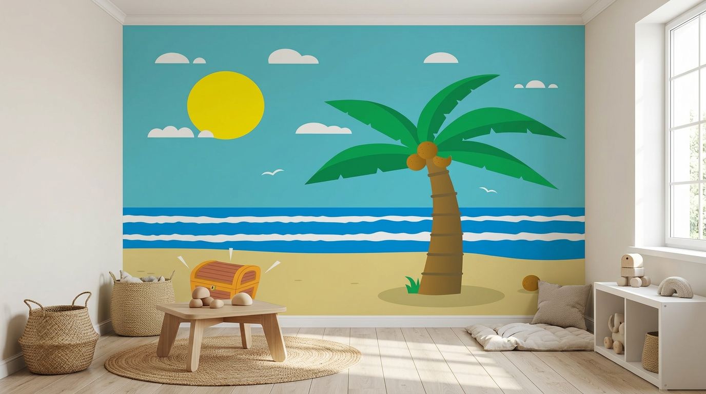 Tropical Treasure — room mockup 3