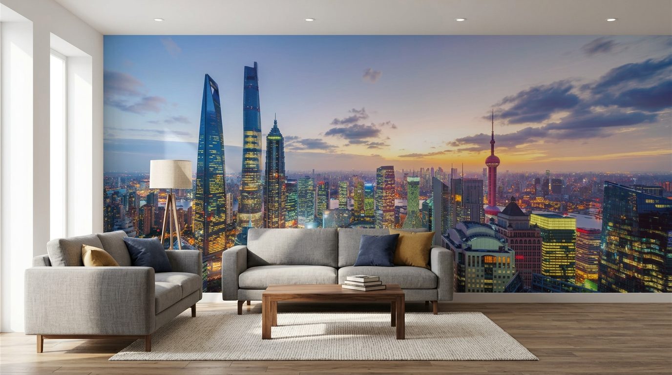 Shanghai Pudong Dusk
