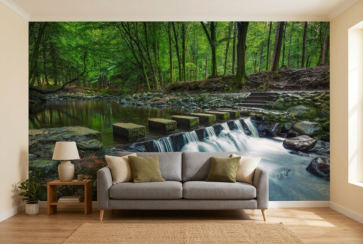 Tollymore Forest Park Waterfall