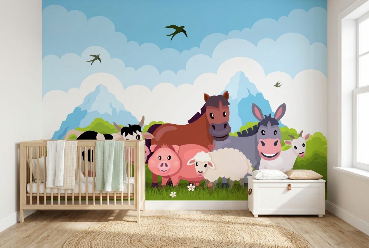 Cartoon Farm Animals