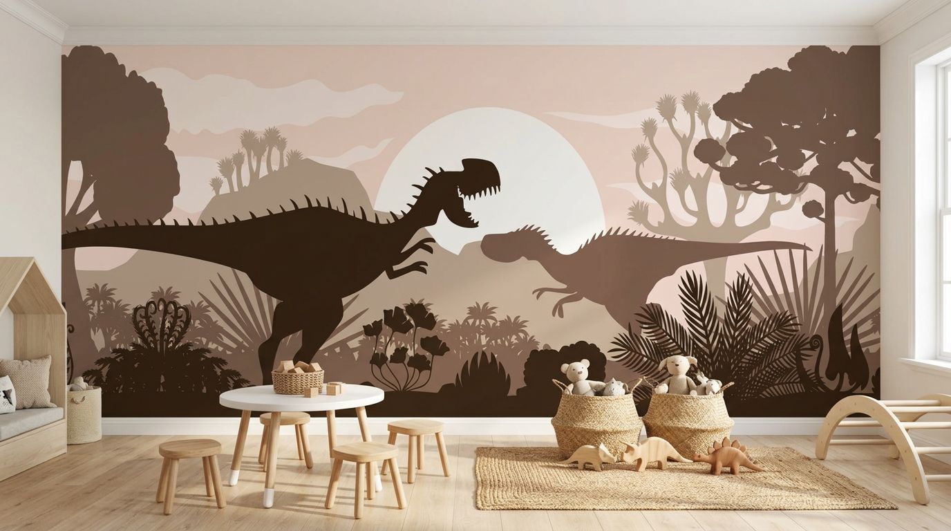 Powerful Dinosaurs — room mockup 2