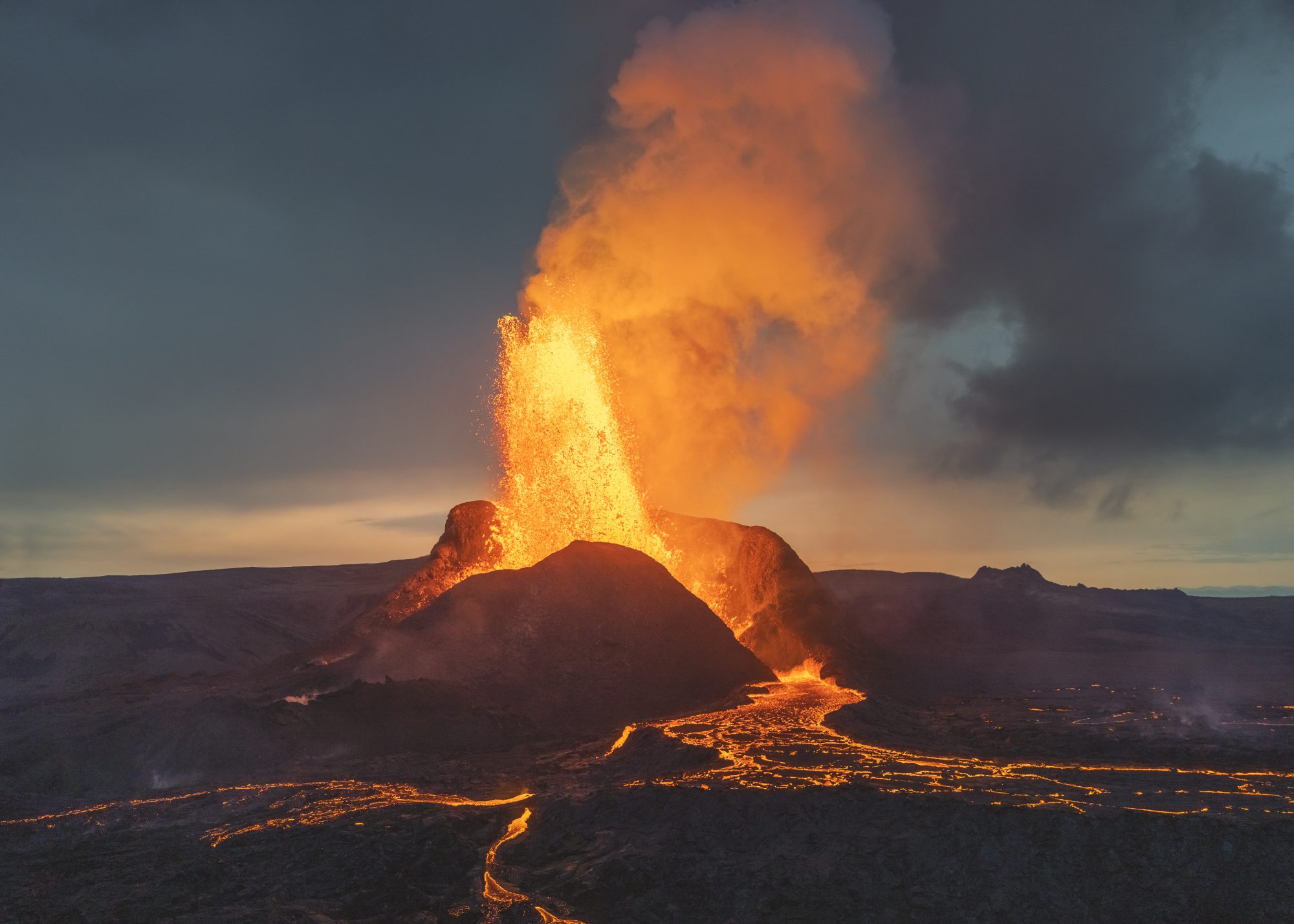 Volcanic Eruption, Iceland