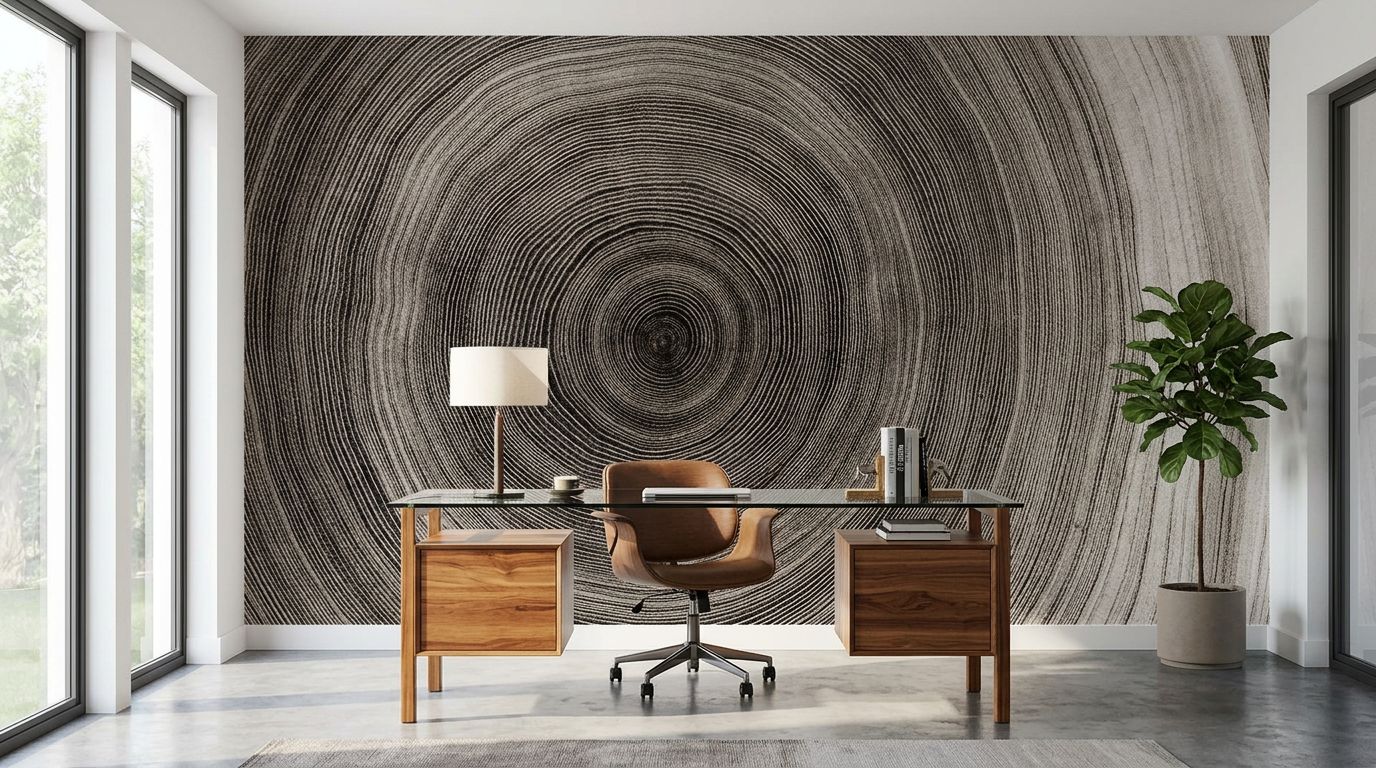 Tree Annual Rings — room mockup 2