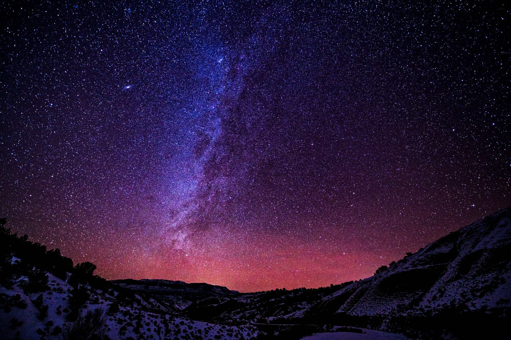 Milky Way over the Rockies