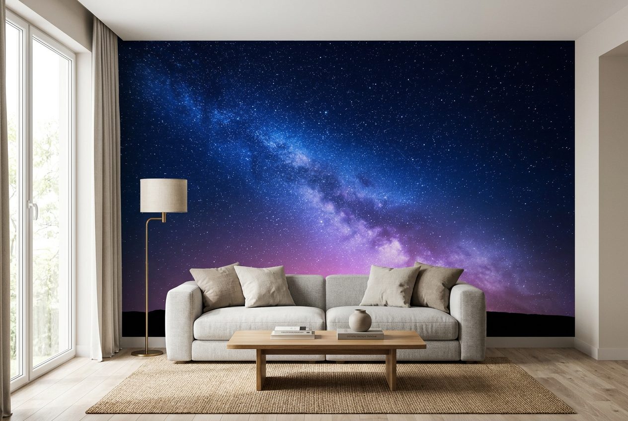 Starry Night over the Hills