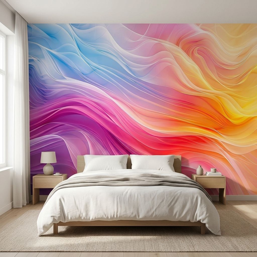 Fluid Abstract — room mockup 2