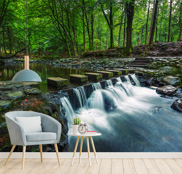 Tollymore Forest Park’s waterfall landscape. Perfect for nature lovers seeking tranquility, adventure, or memorable outdoor moments near Newcastle, NI