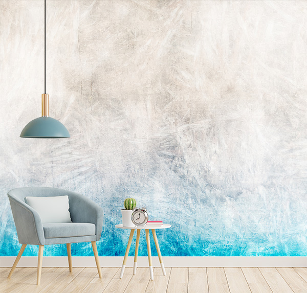Concrete Artistic Flair combines raw texture of concreate with cool colour splashes—perfect for adding bold, modern elegance to contemporary homes, offices.
