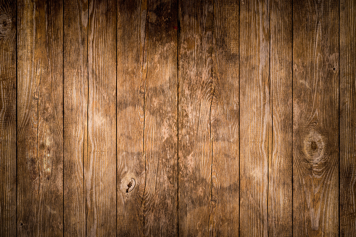 Rich Brown Wooden Plank