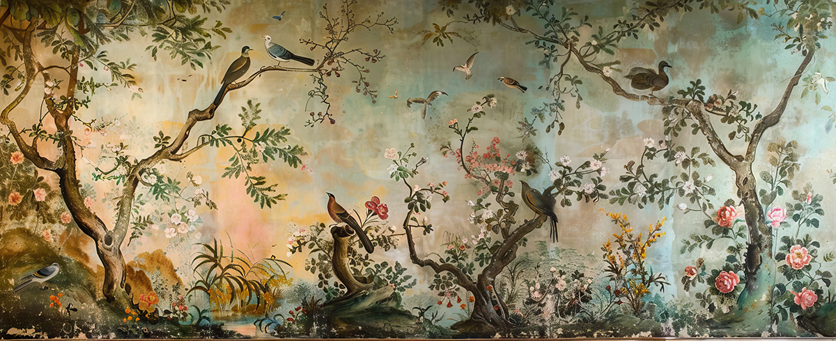 Vintage Blossom Garden