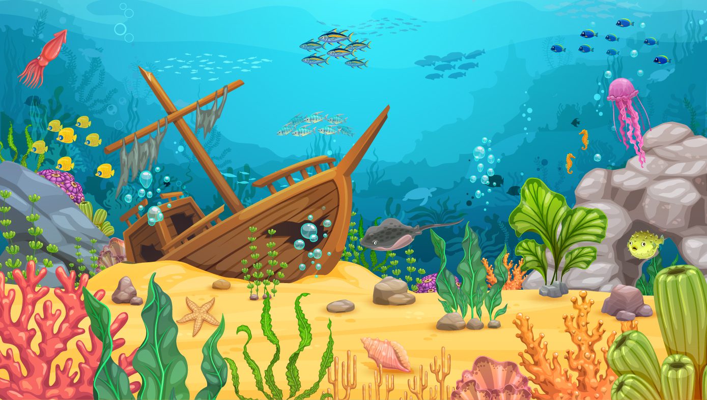 Sunken Shipwreck