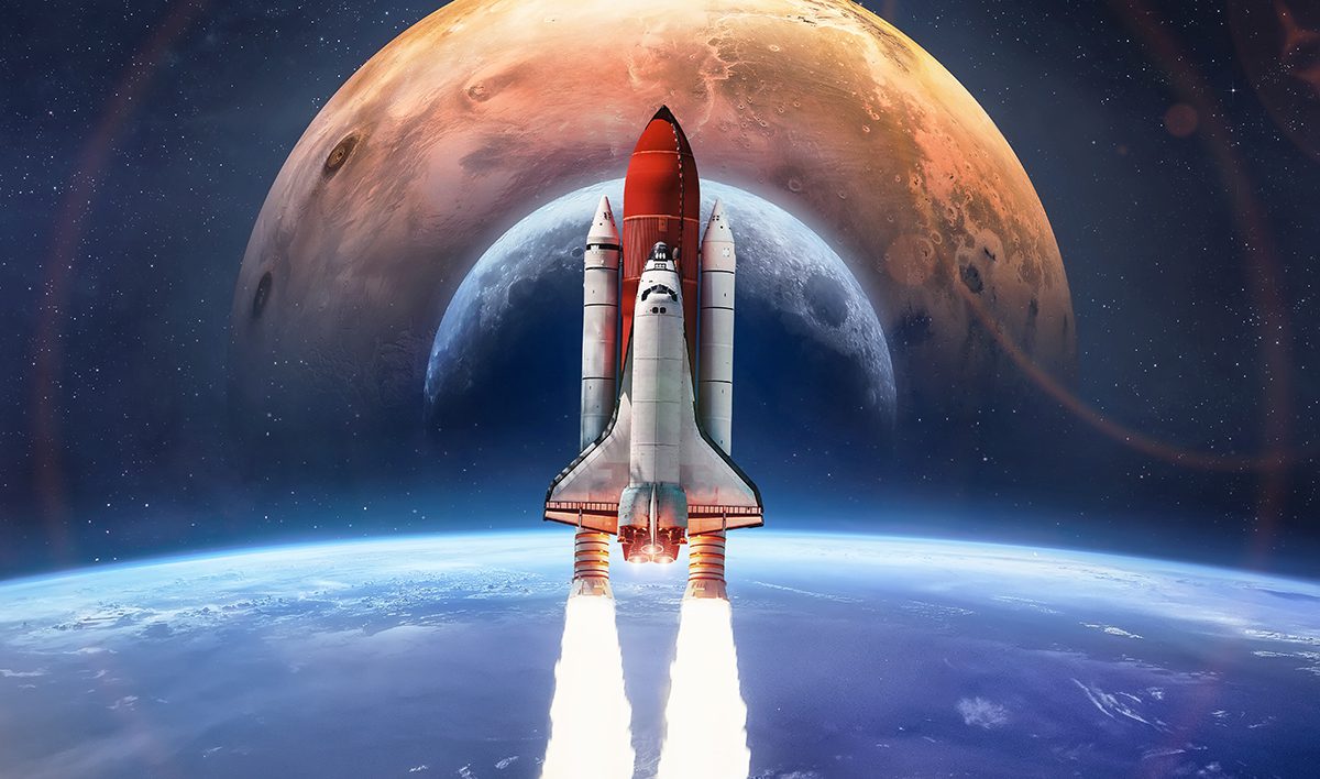 Shuttle Soaring